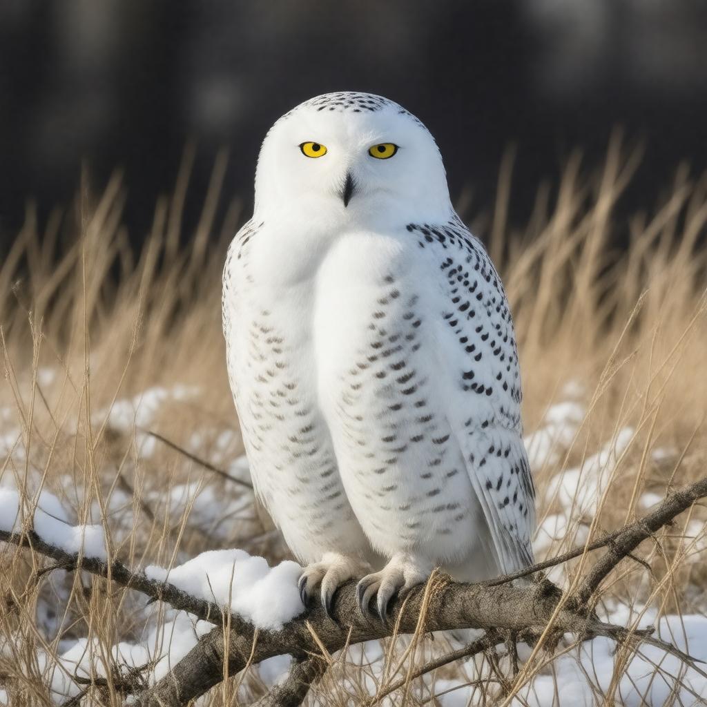Snowy owl